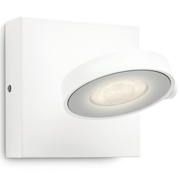 Philips myliving plafonnier led "clockwork" 4 5 w blanc 531703116