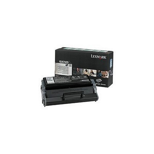 Lexmark toner noir 12a7405