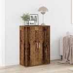 Buffet vidaXL en bois ancien 60x31x84 cm en bois aggloméré