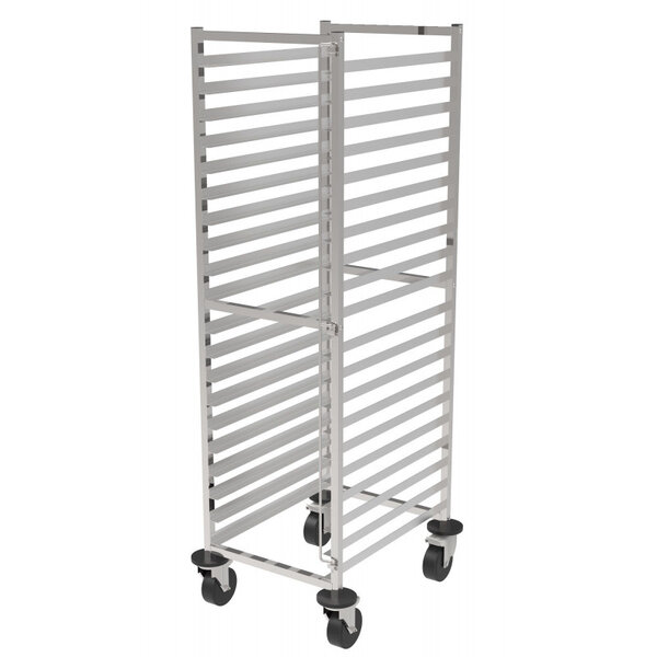 Chariots de débarrassage démontable 12 niveaux gn 2/1 - combisteel -  - inox 655x590x1785mm