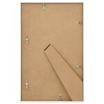 vidaXL Collage de cadres photo 3 Pièces de table Blanc 13x18 cm MDF