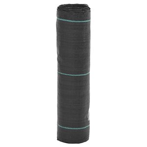 vidaXL Membrane anti-mauvaises herbes noir 0 5x50 m PP