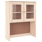 vidaXL Buffet ALTA 77x35x188 cm bois massif de pin