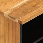 vidaXL Meuble TV 100x33x46 cm bois d'acacia solide