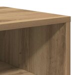 vidaXL Meuble TV chêne artisanal 150x33 5x45 cm bois d'ingénierie