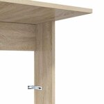 vidaXL Table d'appoint Chêne Sonoma 40 x 38 x 62 5 cm