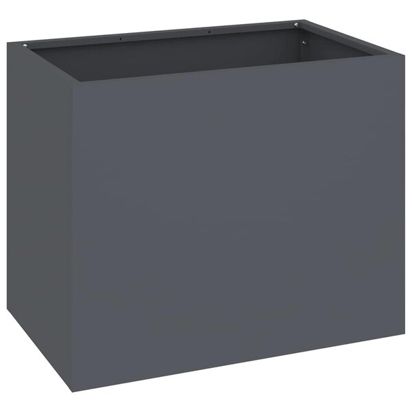 vidaXL Cache-pot de jardin Anthracite 50 x 32 x 40 cm