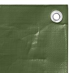 vidaXL Bâche 260 g/m² 4x4 m Vert PEHD