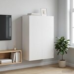 vidaXL Armoire Murale 66 x 34 5 x 90 cm Bois d'ingénierie
