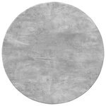 vidaXL Plateau de table Gris béton 60 x 60 x 1.5 cm Bois d'ingénierie