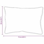 vidaXL Couette avec oreiller 3 Pièces Blanc 260 x 220 cm Microfibre