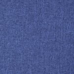 vidaXL Chaise pliable de sol Bleu Tissu