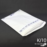 Lot de 400 enveloppes à bulles pro+ blanches k/10 format 340x470 mm