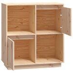 vidaXL Buffet 74x35x80 cm Bois massif de pin