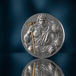 Pièce de monnaie en Argent 3000 Francs g 93.3 (3 oz) Millésime 2025 Great Greek Mythology ZEUS