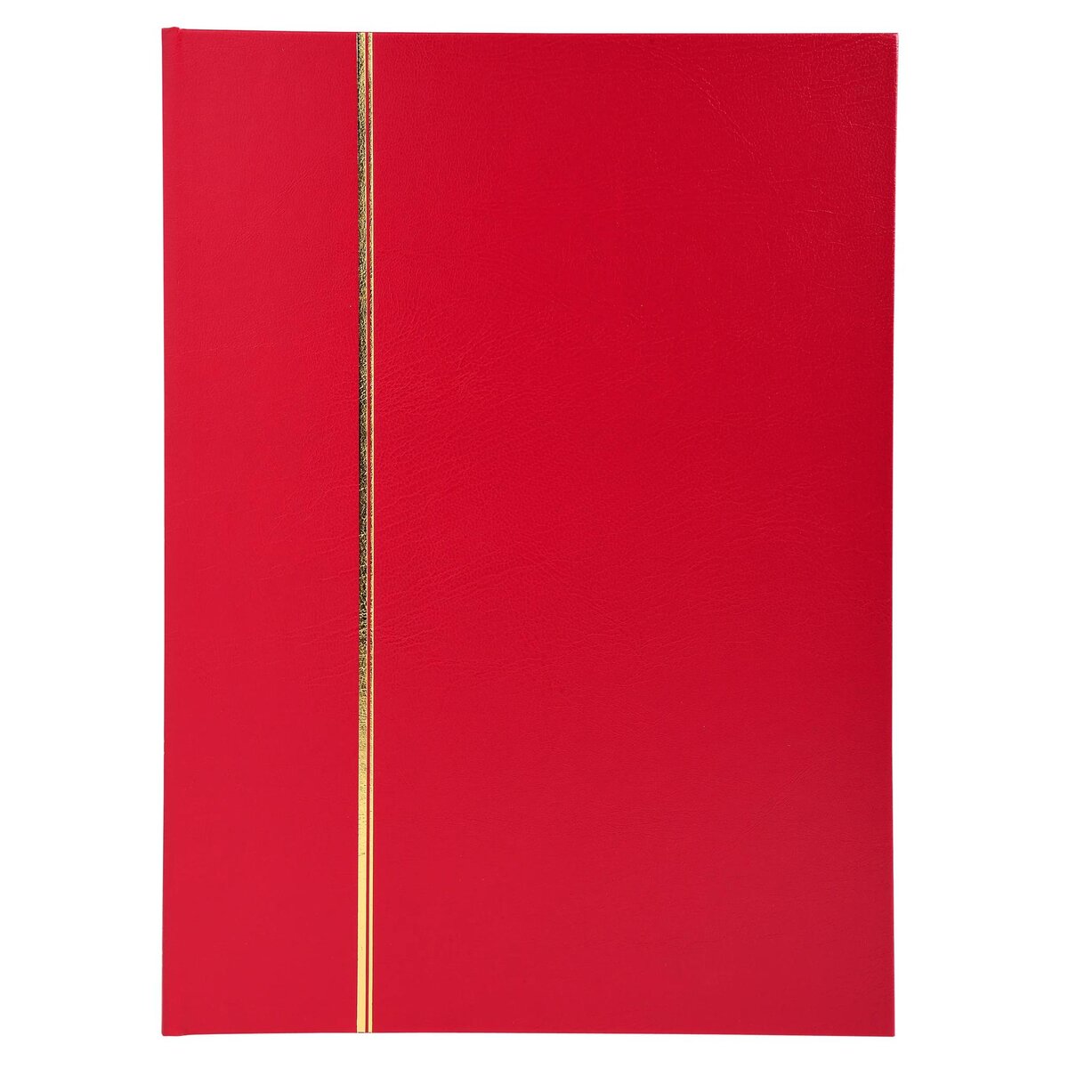 Prophila Album De Timbres Luxe – 64 Pages Blanches Séparées – Couverture Bleue Rembourrée