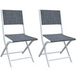 Chaise pliante modulo (lot de 2)