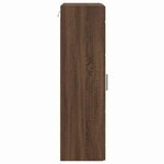 vidaXL Meuble mural Chêne marron 55 x 29 x 100 cm Bois d'ingénierie