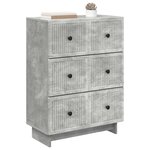 vidaXL Armoire à tiroirs 66 x 34 5 x 90 cm Bois d'ingénierie