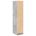 vidaXL Armoire d'apothicaire gris béton 30x41x144 5 cm bois ingénierie