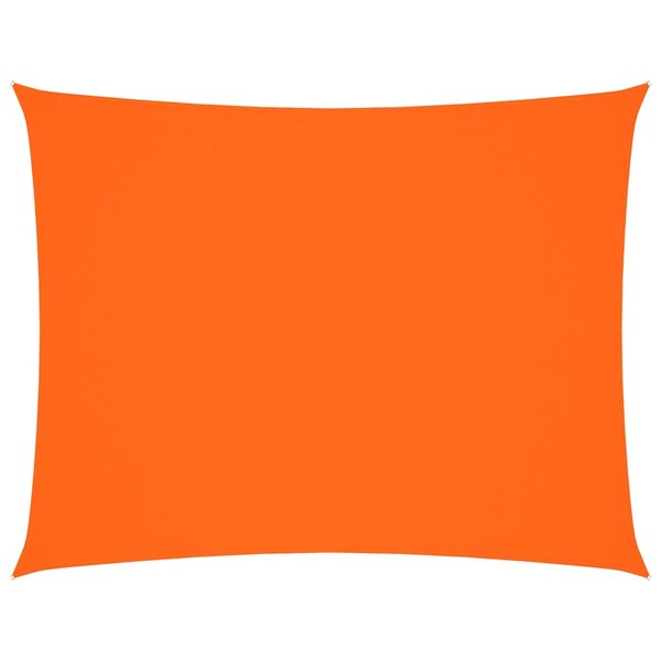 vidaXL Voile de parasol tissu oxford rectangulaire 5x7 m orange