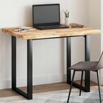 vidaXL Dessus de table rectangulaire 120x70x4 cm bois massif d'acacia