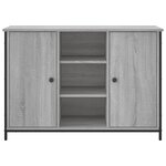 vidaXL Buffet sonoma gris 100x35x70 cm bois d'ingénierie