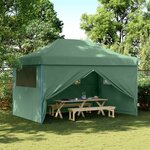 vidaXL Tente de fête Vert 292 x 440 x 315 cm Tissu Oxford