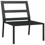 vidaXL Chaises de jardin avec coussins sable 2 Pièces 60x74x79 cm acier