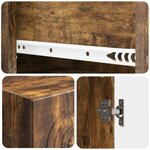 vidaXL Ensemble de Meubles 2 Pièces 33 x 34 5 x 90 cm Bois d'ingénierie