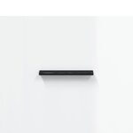 vidaXL Meuble TV blanc brillant 150x36x30 cm bois d'ingénierie