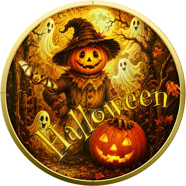 Monnaie HALLOWEEN 1 Oz Medaille Argent 2026 (PRÉCOMMANDE)