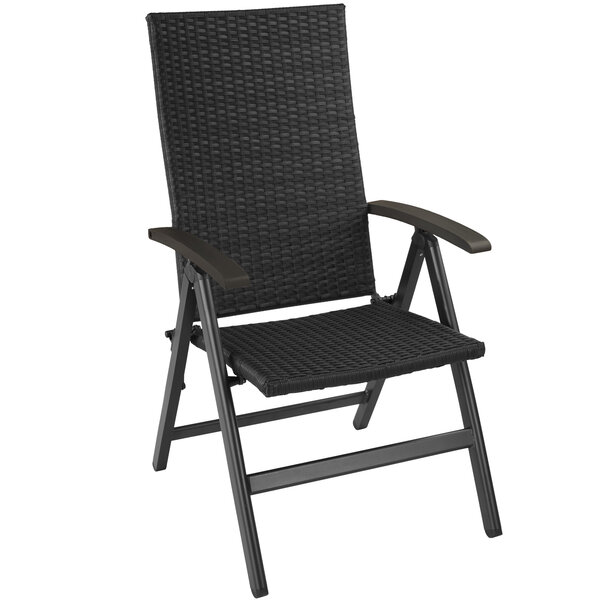 Tectake Fauteuil de jardin pliable MELBOURNE - noir