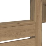 vidaXL Lit Superposé pour Enfants Chêne artisanal 90 x 190 cm