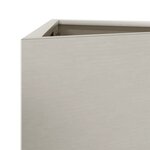 vidaXL Jardinière triangulaire 50x43x75 cm acier corten