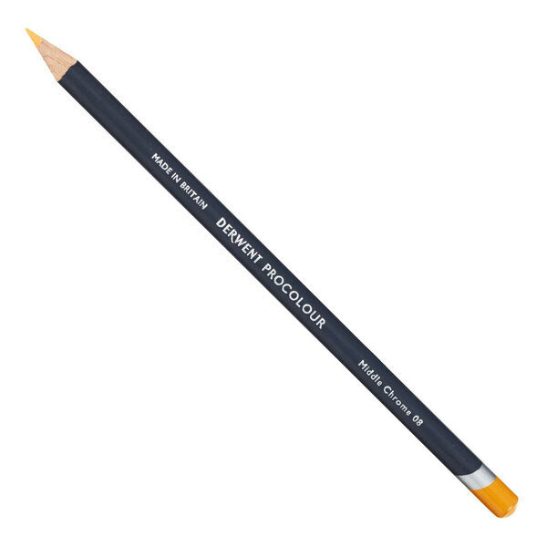 DERWENT - PROCOLOUR - crayon de couleur Orange chrome moyen - 08