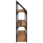 vidaXL Étagère Murale Bois Ancien 80 x 21 x 78 5 cm Bois d'ingénierie