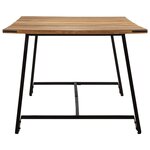 vidaXL Table à manger 200x100x75 cm bois de manguier massif