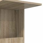 vidaXL Table d'appoint Chêne Sonoma 40 x 35 x 60 cm Bois d'ingénierie