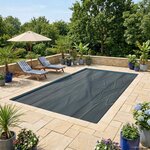 vidaXL Couverture de piscine solaire extra épaisse 260 x 160 cm 400 μm