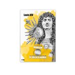 Pièce d'histoire monnaie de 10 euro argent louis xiv