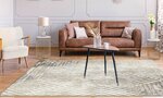 Tapis de salon BORROW 120 x 180 cm - Gris