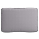 vidaXL Coussin Gris 120 x 80 x 12 cm Tissu Oxford
