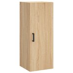 vidaXL Armoire murale chêne sonoma 34 5x34x90 cm