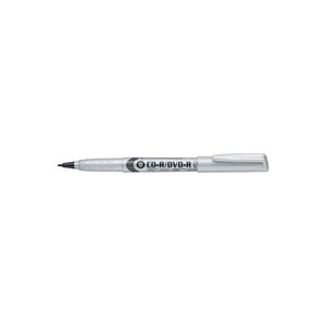 Marqueur permanent cd-r/dvd-r marker noir x 12 pentel
