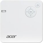 Acer travel c202i vidéo-projecteur projecteur à focale standard 300 ansi lumens dlp wvga (854x480) blanc