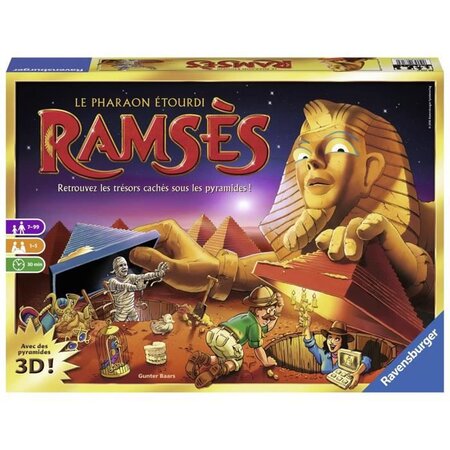 Ramses - ravensburger - jeu de société famille - jeu de mémoire - des 7 ans  - La Poste