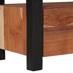 vidaXL Meubles et étagères de rangement pour médias avec tiroir Marron