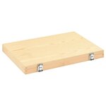 vidaXL Jeu d'outils de tournage 8 pièces acier rapide