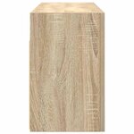 vidaXL Armoire murale de bain chêne sonoma 80x25x40 cm bois ingénierie